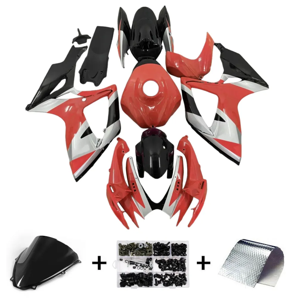 Injectie Kuip Kit Carrosserie Kunststof ABS Voor Suzuki GSXR 600/750 2006-2007 K6