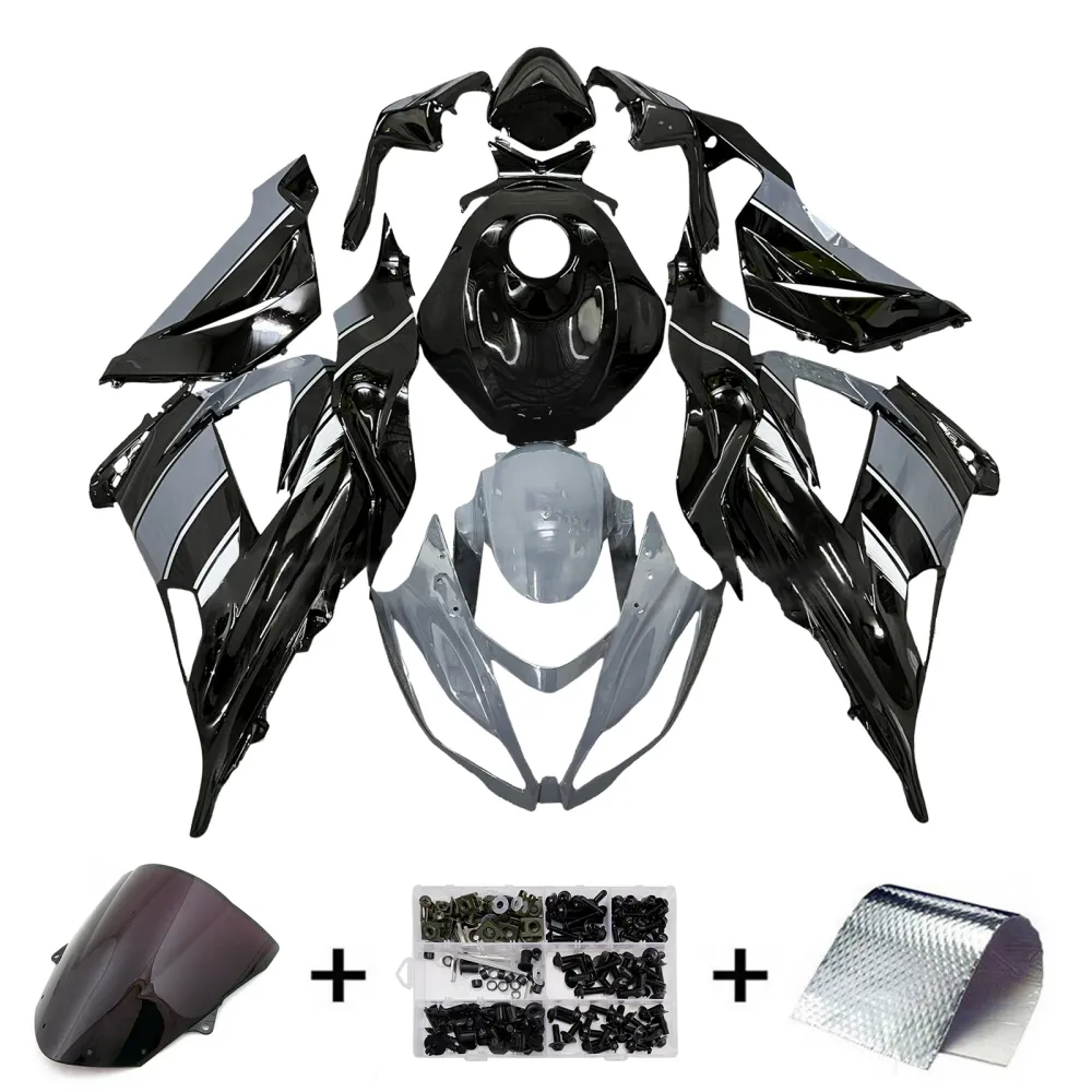 Injectiekuipset carrosserie kunststof ABS geschikt voor Kawasaki ZX6R 636 2013-2018