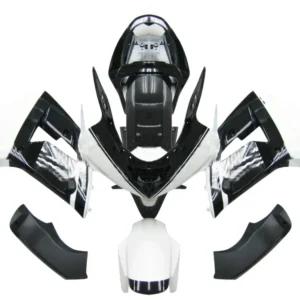 Amotopart 2003-2004 Kawasaki ZX6R Fairing Multi Balck Kit