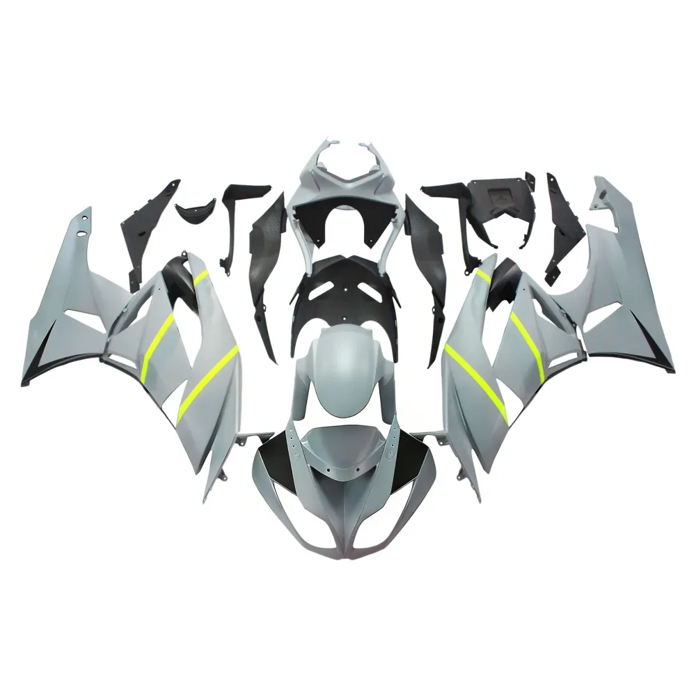 AMOTOPART KAWASAKI 2009-2012 ZX6R 636 GRAY GEELE KUIST KIT
