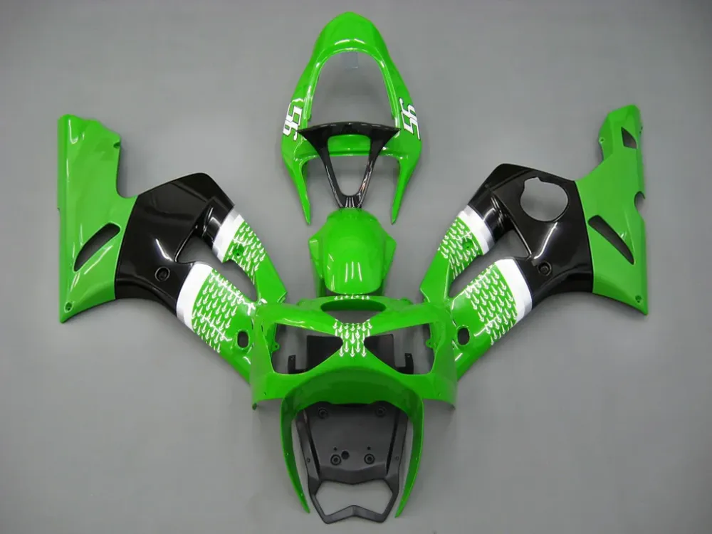 Amotopart Kawasaki ZX6R 2003-2004 Kuipset groen