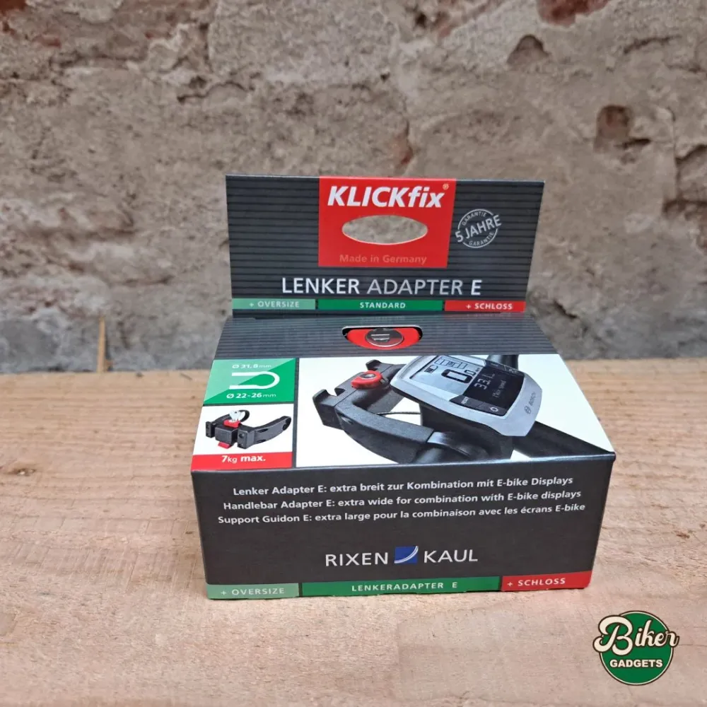 KLICKFIX cc-100 Stuuradapter ebike met slot