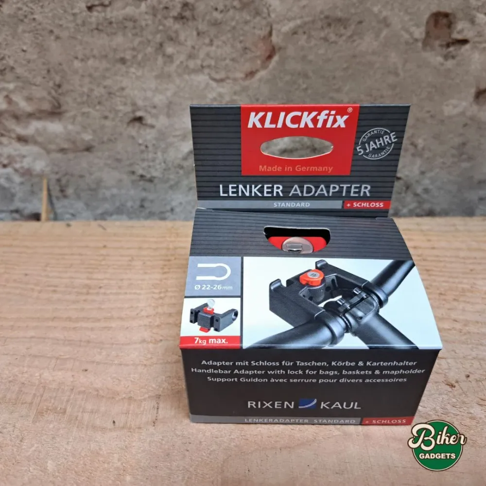 KLICKFIX cc-100 stuuradapter met slot