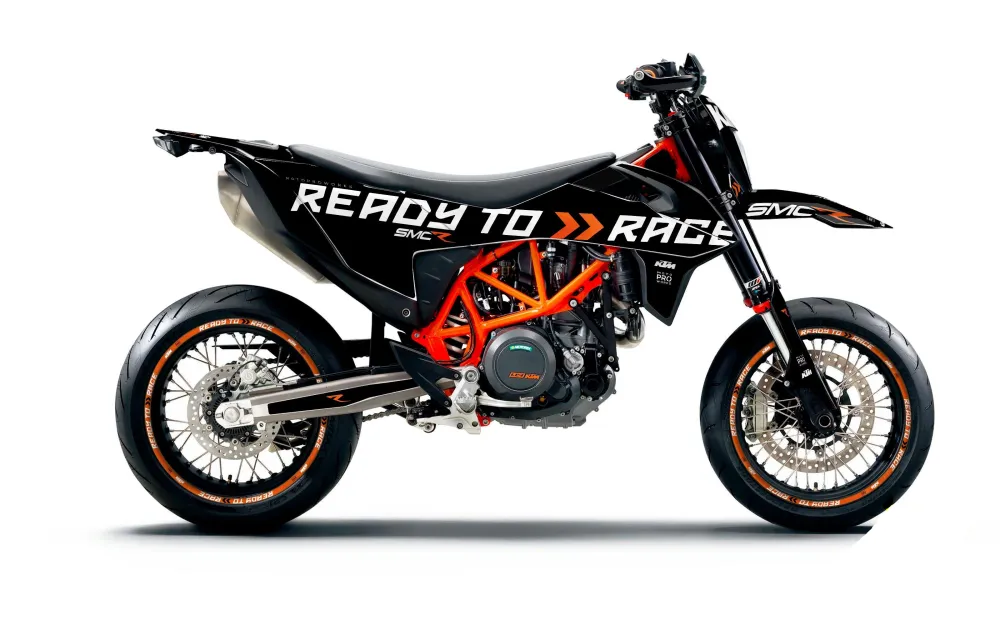 KTM 690 SMC-R GRAPHICS - "Ready2Race" (Zwart)