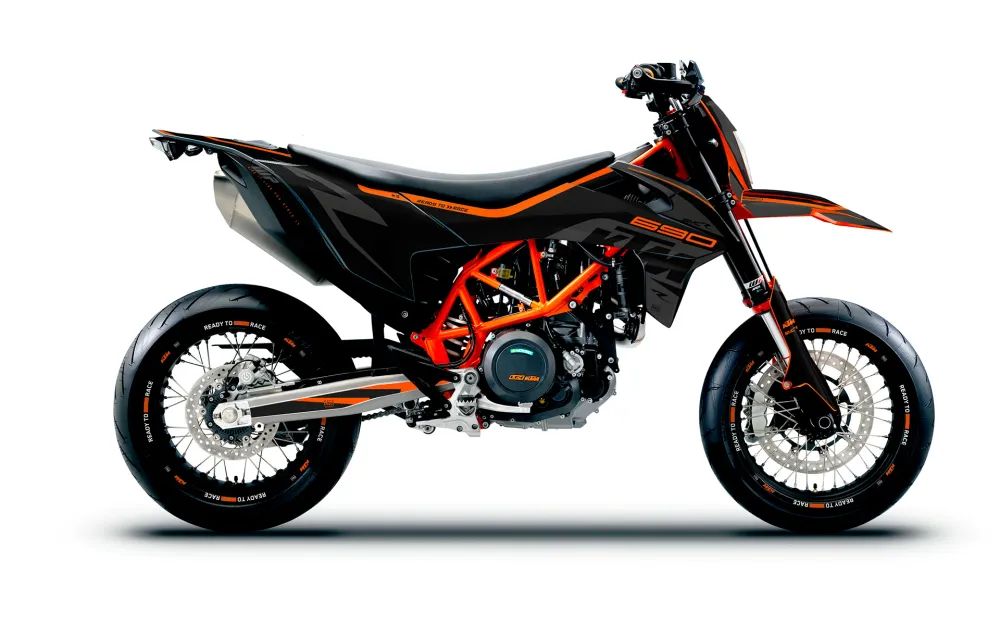 KTM 690 SMC-R GRAPHICS - "Torque" (Solide/Grijs/Zwart)