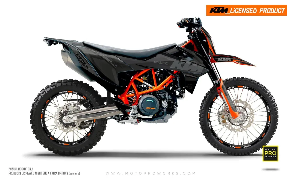KTM GRAPHICS - 690 SMC-R "Colibri" (Stealth)