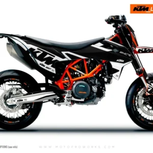 KTM GRAPHICS - 690 SMC-R "Mounty" (Zwart)
