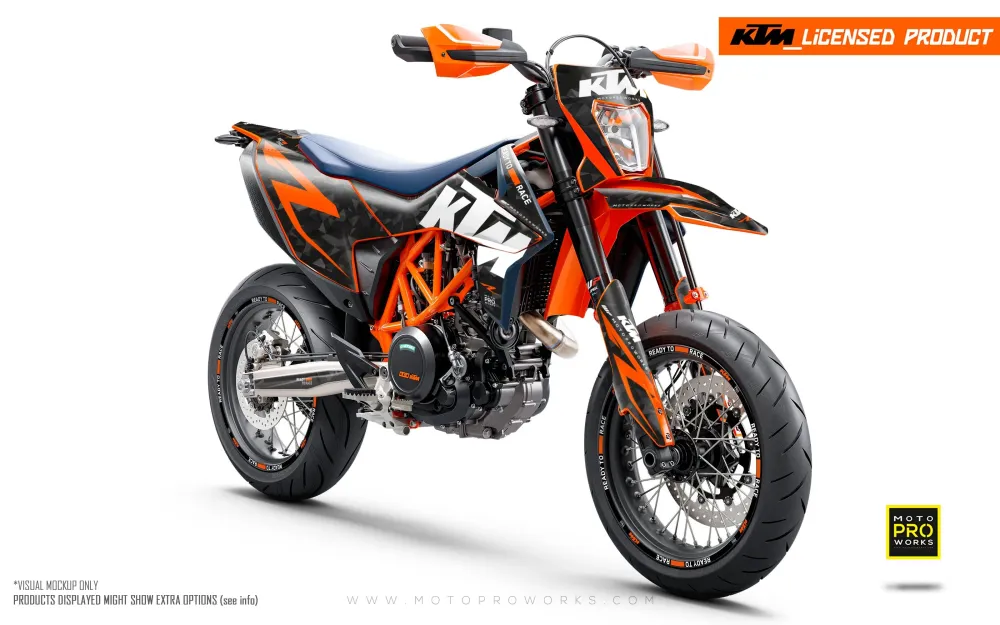 KTM GRAPHICS - 690 SMC-R "Polyatomic" (Zwart)