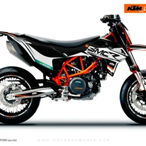KTM GRAPHICS - 690 SMC-R "Racer" (Zwart)