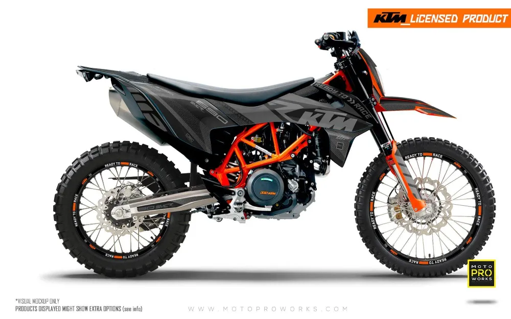 KTM GRAPHICS - 690 SMC-R "RR-Tech" (Zwart)
