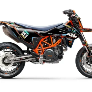 KTM GRAPHICS - 690 SMC-R "SMGP" (Zwart)
