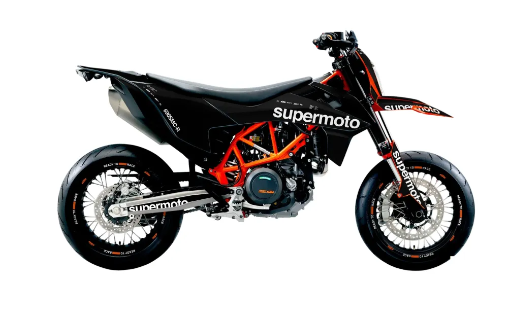 KTM GRAPHICS - 690 SMC-R "Type" (Zwart)