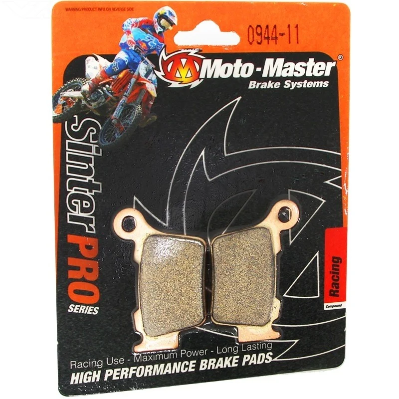 MotoMaster remblokken - Achterzijde - Racing - KTM / Husqvarna / GasGas / Husaberg / Sherco / Stark varg / Triumph Luyten...