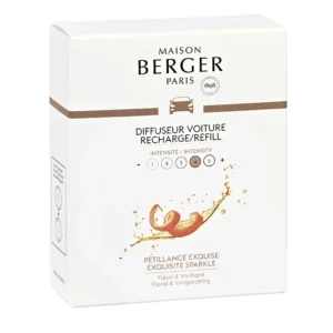 Maison Berger Autoparfum Navulling Exquisite Sparkle - 2 Stuks