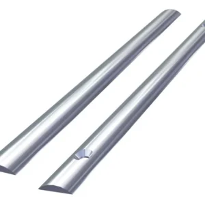 Marinetech 8263450 12GEB schurlijst gebeitst gepolijst en geboord 50x12 3 meter