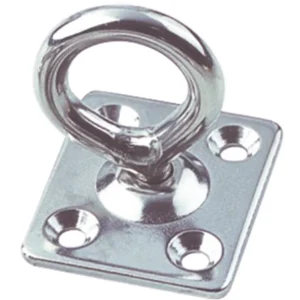 Marinetech Warteloog 6mm met rechthoekige grondplaat 35x40 mm