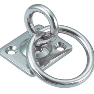 Marinetech Warteloog met Ring 5mm en rechthoekige grondplaat 30x35 mm