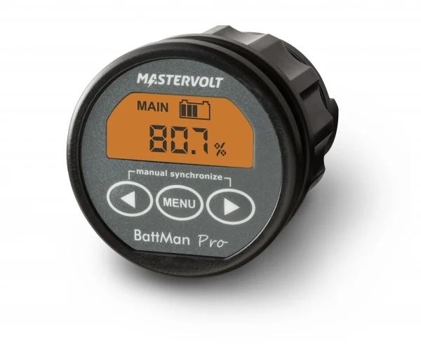 Mastervolt BattMan Pro inclusief shunt 500 /50 mV met resterende tijd voor laden