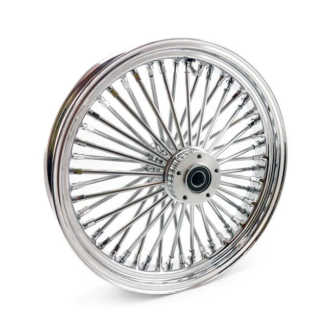 MCS Radiaal 48 Fat Spoke Voorwiel 3,50 x 18" DF Chroom