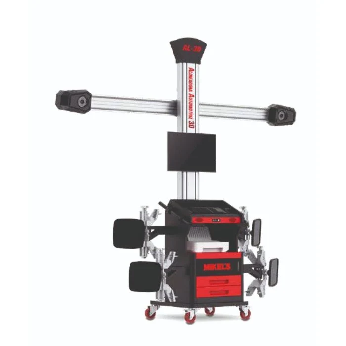 Alineadora 3D (rin 10" 23") Modelo: AL-3D Marca MIKELS