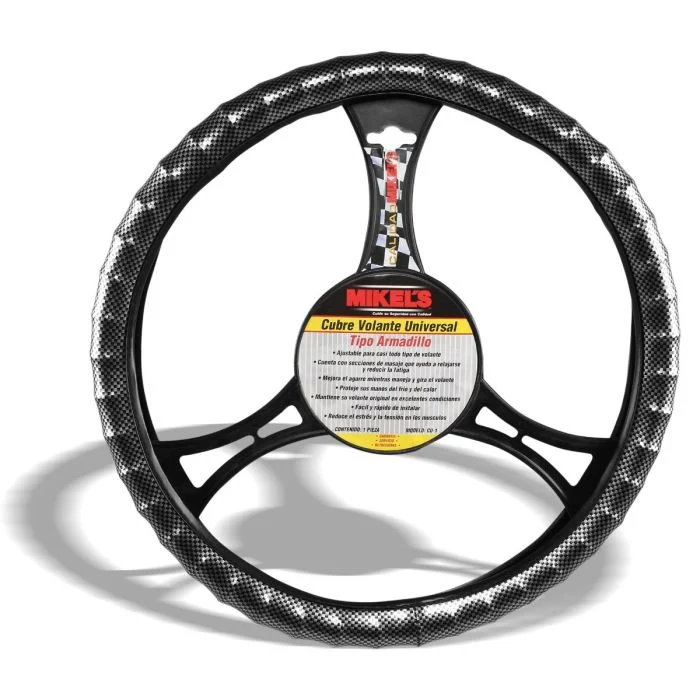 Cubrevolante Tipo Armadillo Negro Modelo: CU-1 Marca MIKELS