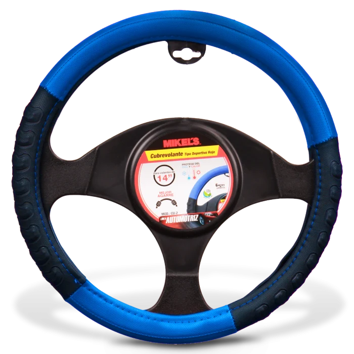 Cubrevolante Tipo Deportivo Azul Modelo: CU-3 Marca MIKELS