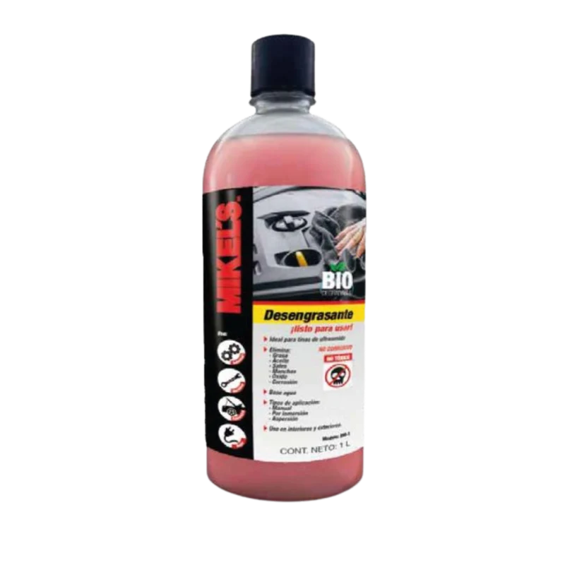 Desengrasante biodegradable 1 lt Modelo: DM-1 Marca MIKELS