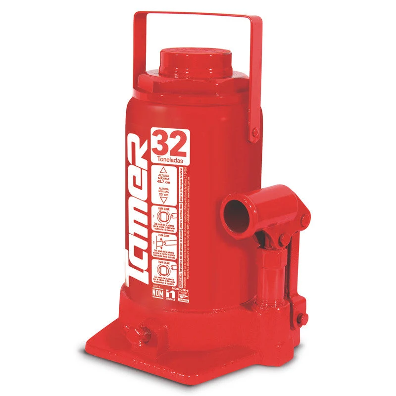 Gato hidráulico de botella (32 ton) Modelo: GT-32 Marca TAMER MIKELS
