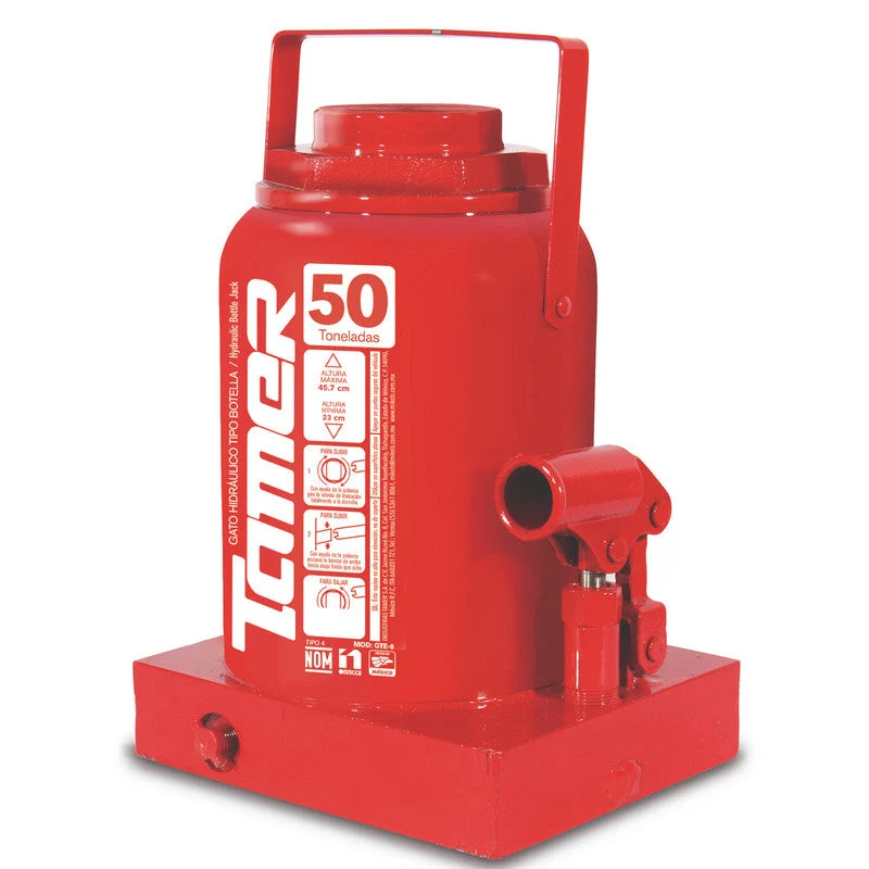 Gato hidráulico de botella (50 ton) Modelo: GT-50 Marca TAMER MIKELS