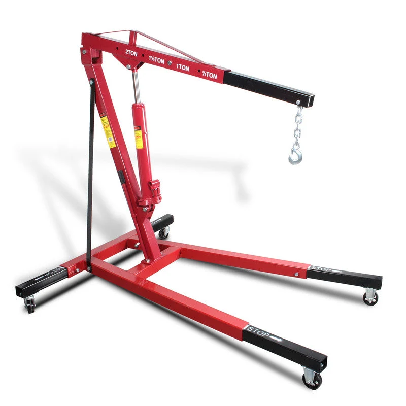 Pluma hidráulica para motor con extensiones (2 ton) Modelo: T-1473 Marca MIKELS