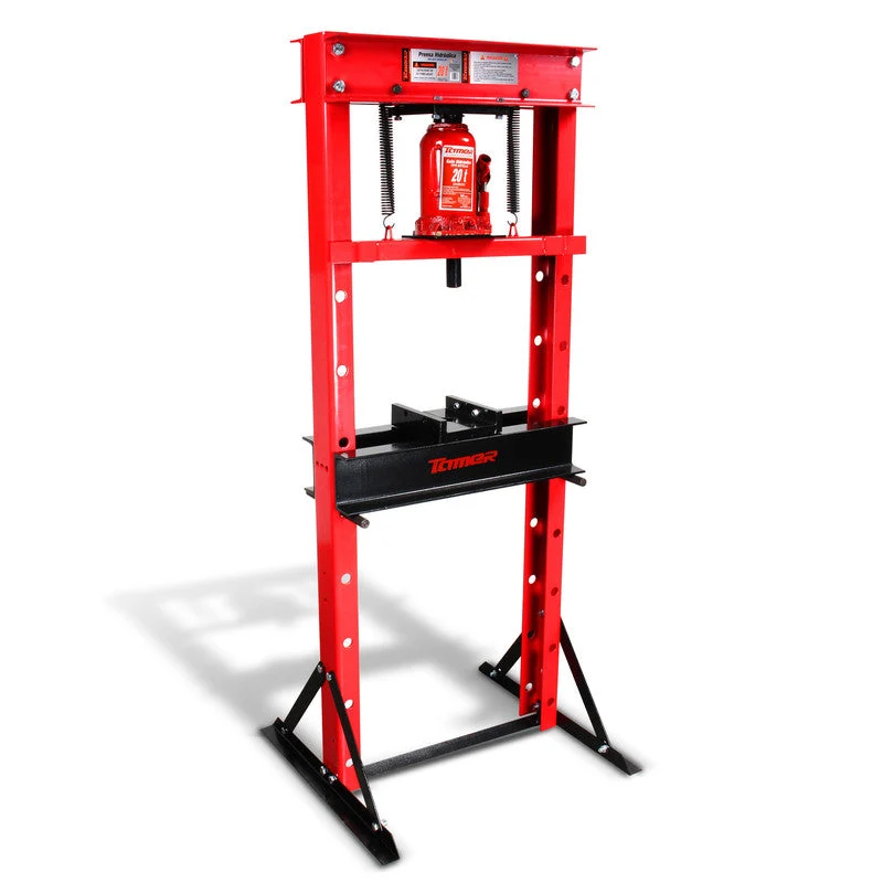 Prensa hidráulica con gato hidráulico (20 ton) Modelo: PHT-20 Marca TAMER MIKELS