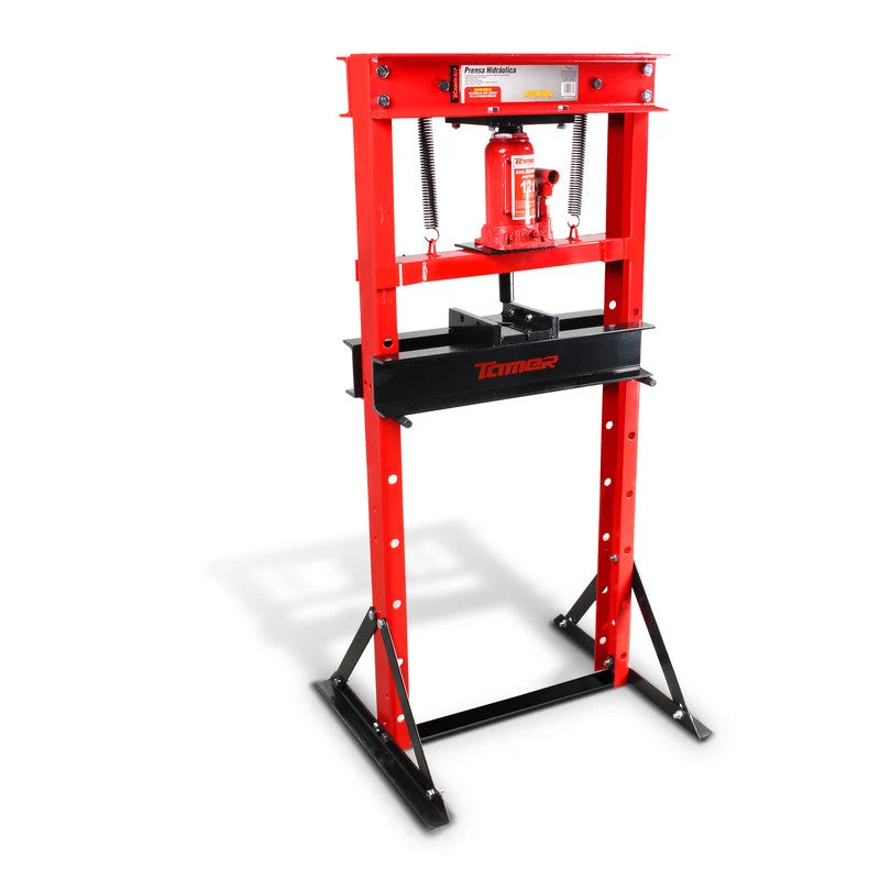 Prensa hidráulica con gato hidráulico (12 ton) Modelo: PHT-12 Marca TAMER MIKELS