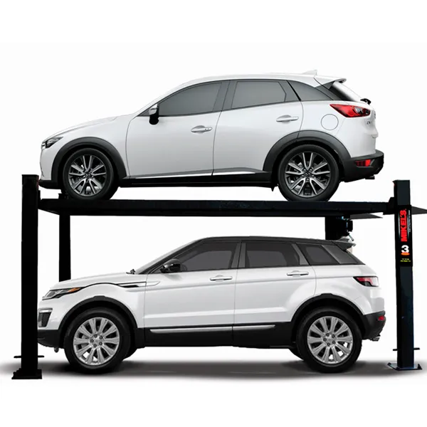 Rampa elevadora para estacionamiento 4 postes (2,700 kgs) Modelo: REE-2700 Marca MIKELS