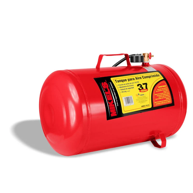 Tanque para aire comprimido (37 lts) Modelo: TAC-34 Marca MIKELS