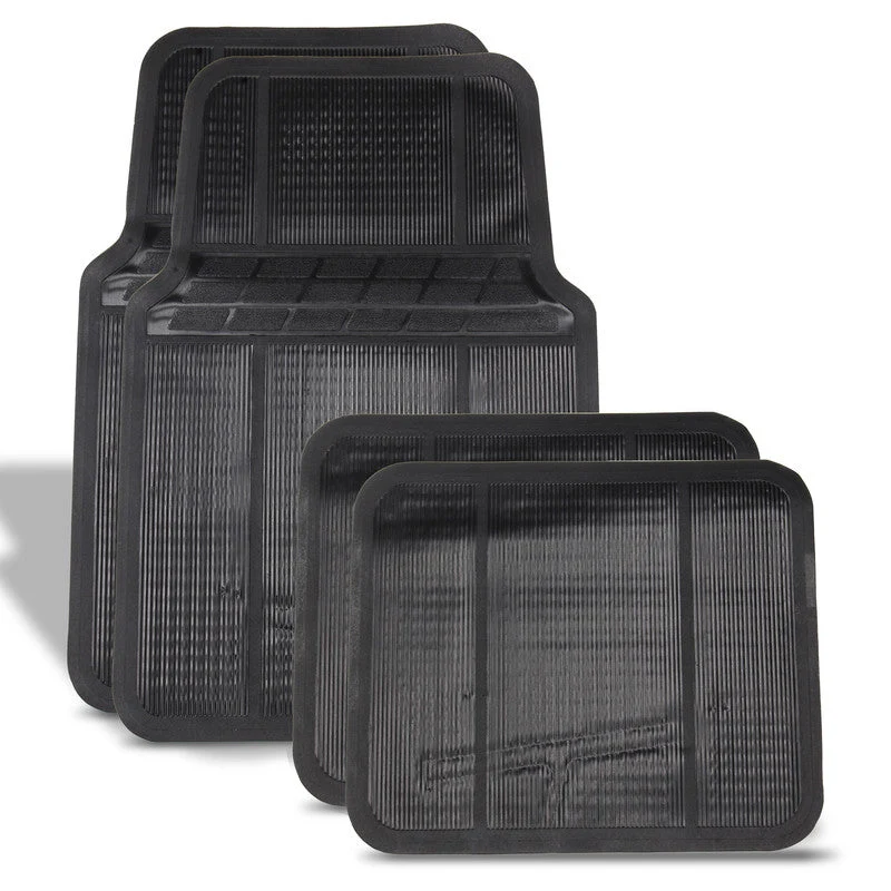 Tapetes para auto de PVC, negros Modelo: TC-2 Marca MIKELS