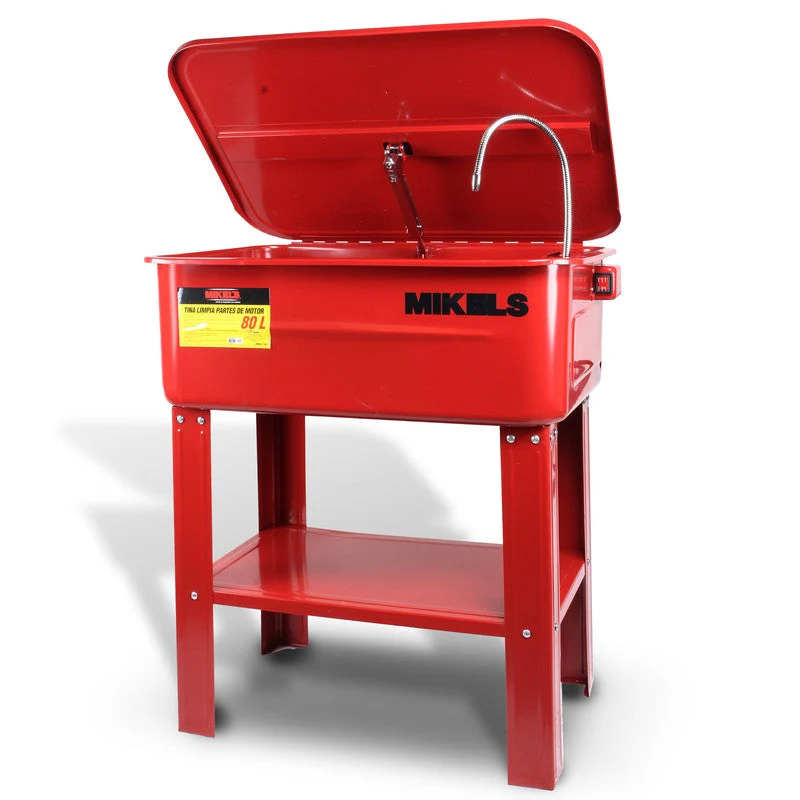 Tina limpia partes de motor (20 gal) Modelo: TLM-1 Marca MIKELS