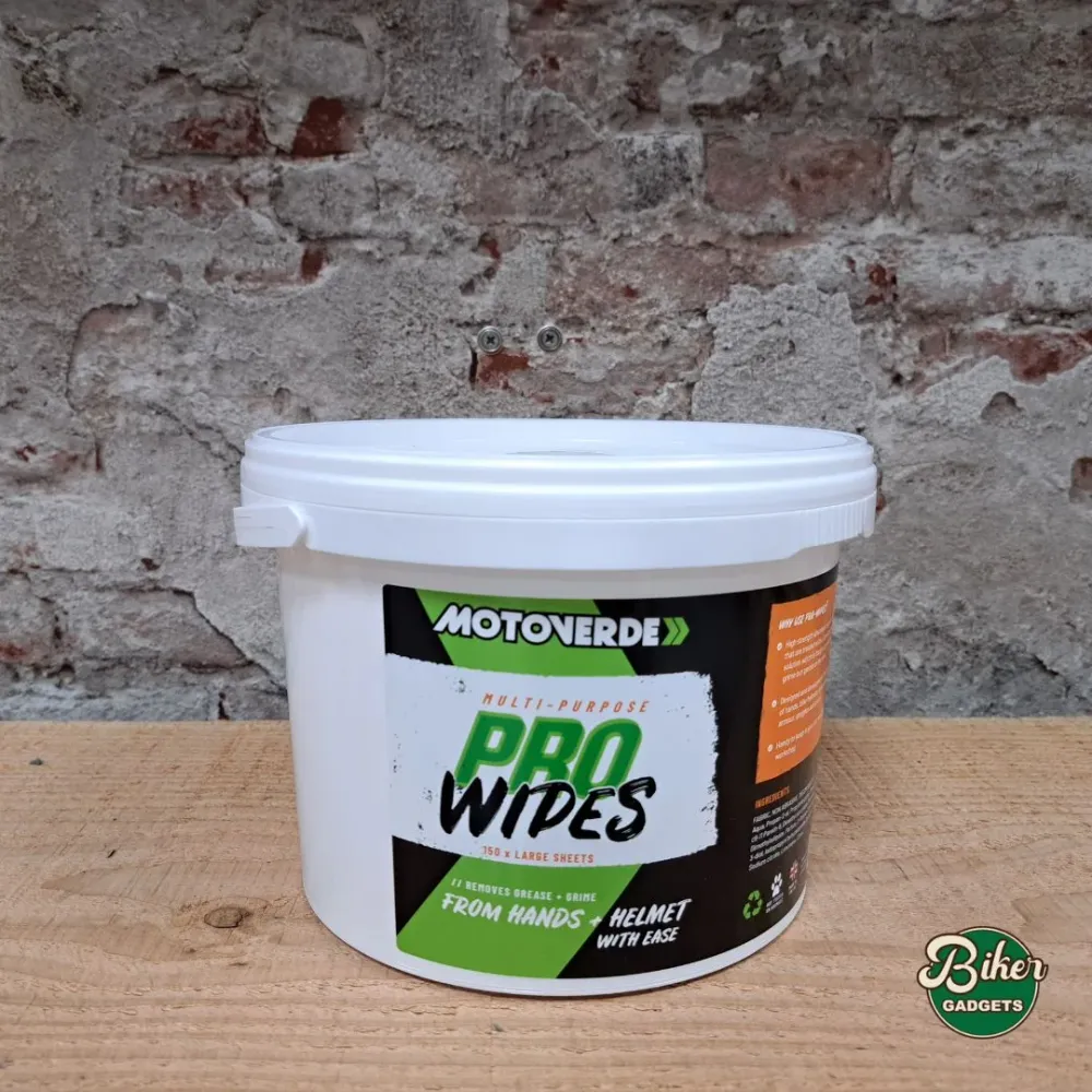 MOTOVERDE pro wipes
