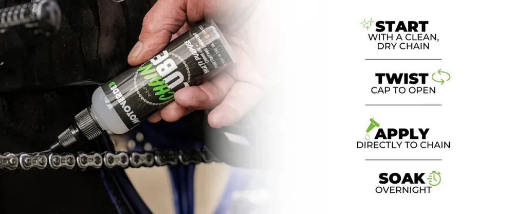 MOTOVERDE ptfe chain lube