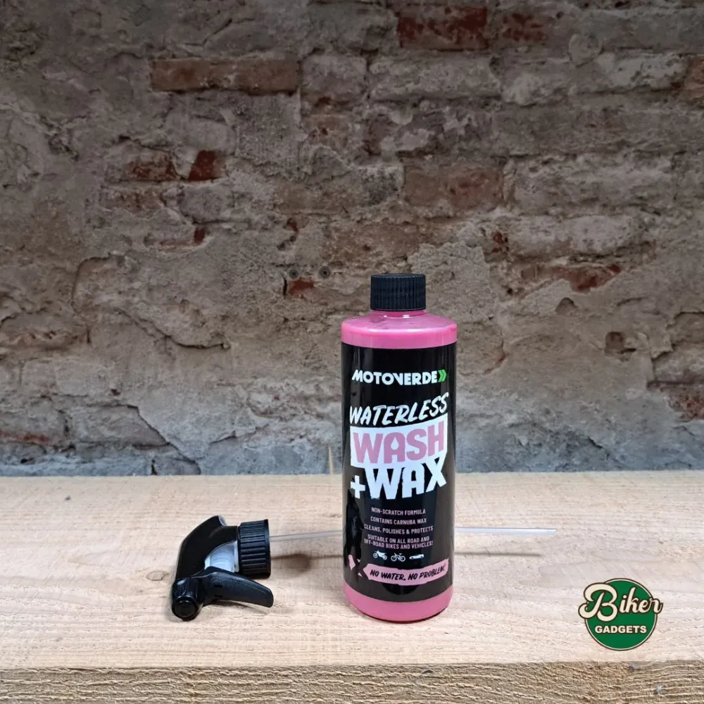 MOTOVERDE waterless wash and wax