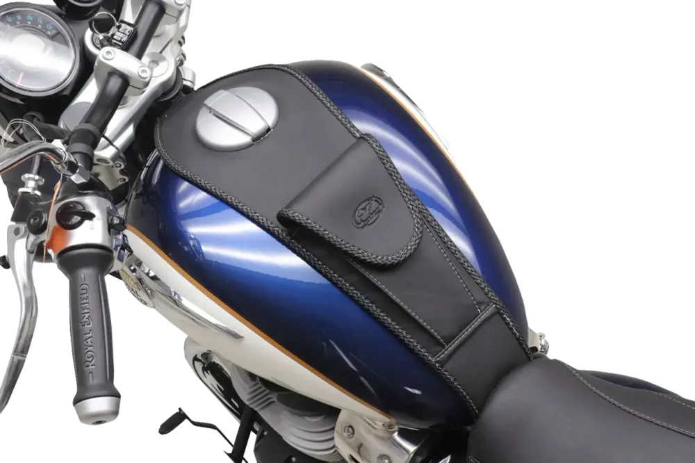 Mustang Tankbib met zak voor Royal Enfield