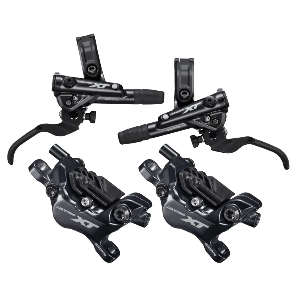 Paar SHIMANO XT M8120 4 zuiger J-KIT geventileerde organische remschijven