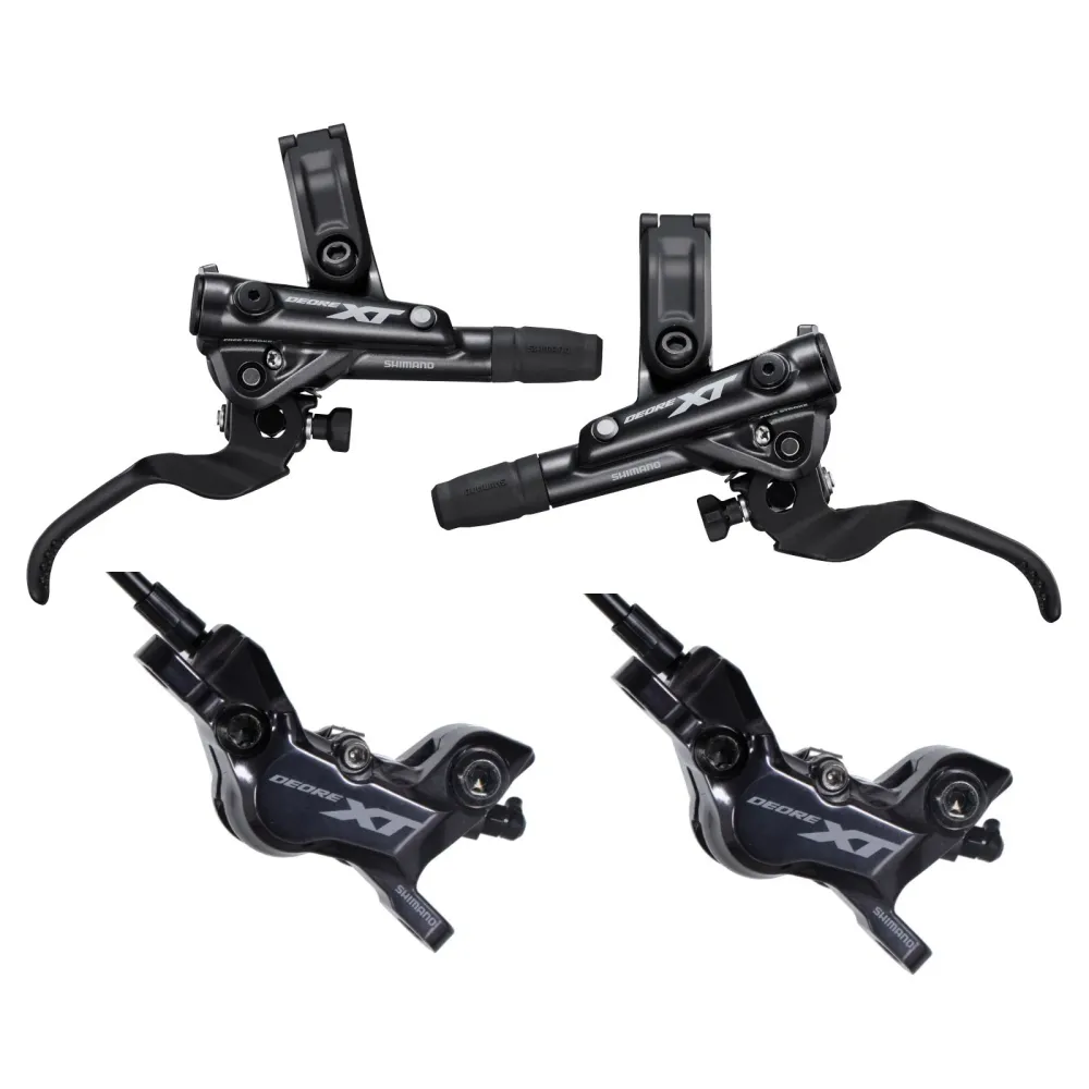 Paar SHIMANO XT M8120 4 zuiger J-KIT schijfremmen