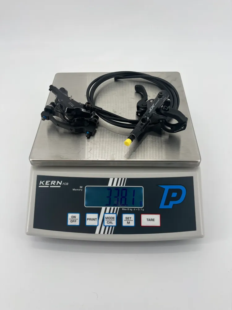 Paar SHIMANO XT M8120 4 zuiger J-KIT schijfremmen