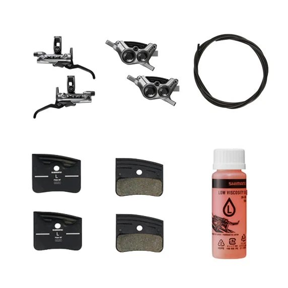Paar SHIMANO XTR M9220 Enduro 4 zuiger remmen