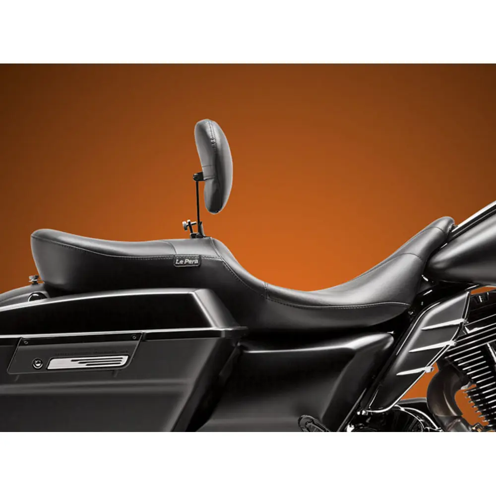 Le Pera RT66-zadel met rugleuning voor Harley