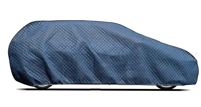 Pillow Autohoes - Beschermhoes - Waterdicht - Vorstbestendig - Maat M - 3 laags - Blauw - 380 Cm