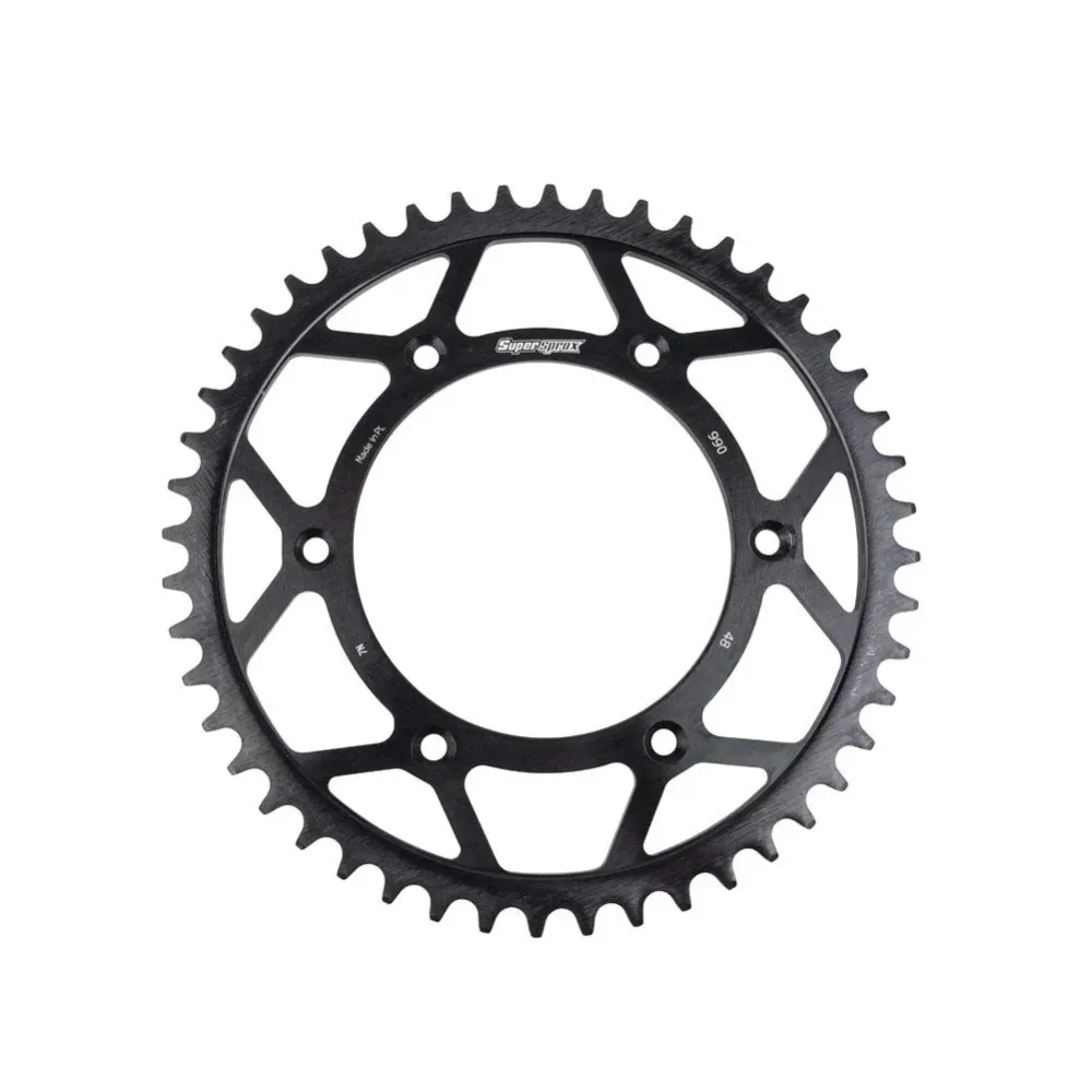 Supersprox staal achtertandwiel zwart - Honda Pro Moto Parts