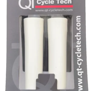 Handvatset Siliconen - 130mm - Wit QT Cycle Tech