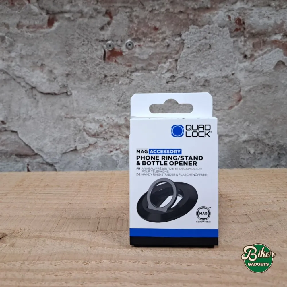QUAD LOCK mag phone ring/stand & bottle opener