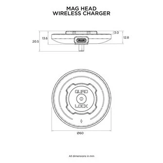 QUAD LOCK mag wireless charger